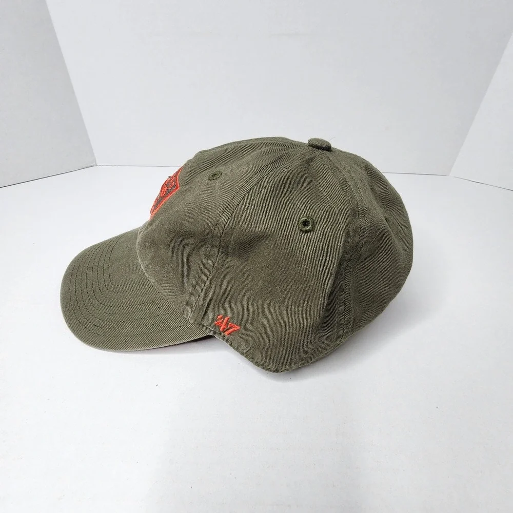 Oakland Raiders 47 Brand Strapback Adjustable Hat Cap Las Vegas OD Green NFL